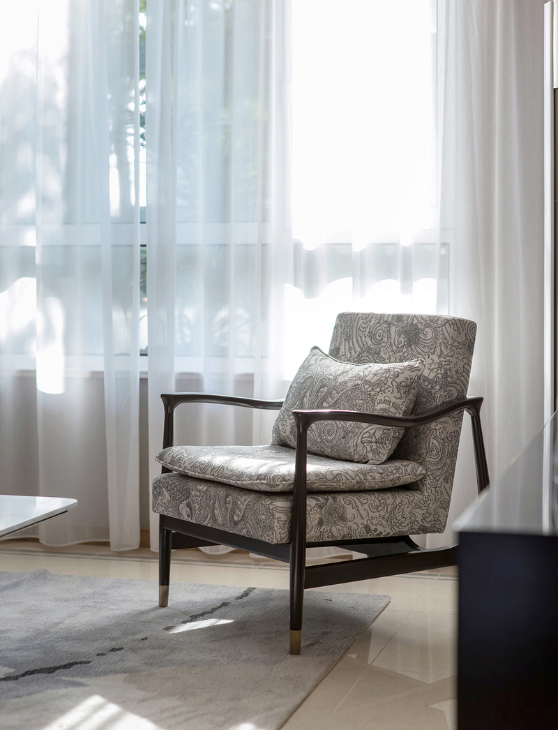 天津金辉北辰宜兴埠样板间 | 秋意浓烈的中式家居设计-24