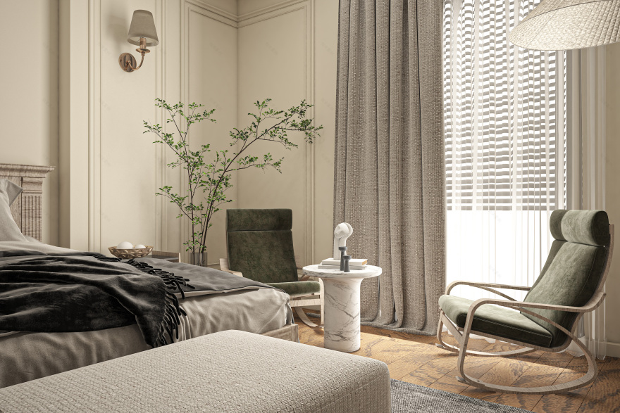 经典大床房丨DEKORNA INTERIOR DESIGN STUDIO-12