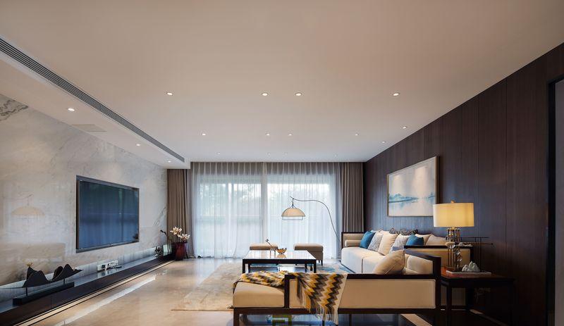 禅意栖居——深圳三湘海尚花园310平现代东方禅意住宅设计-28