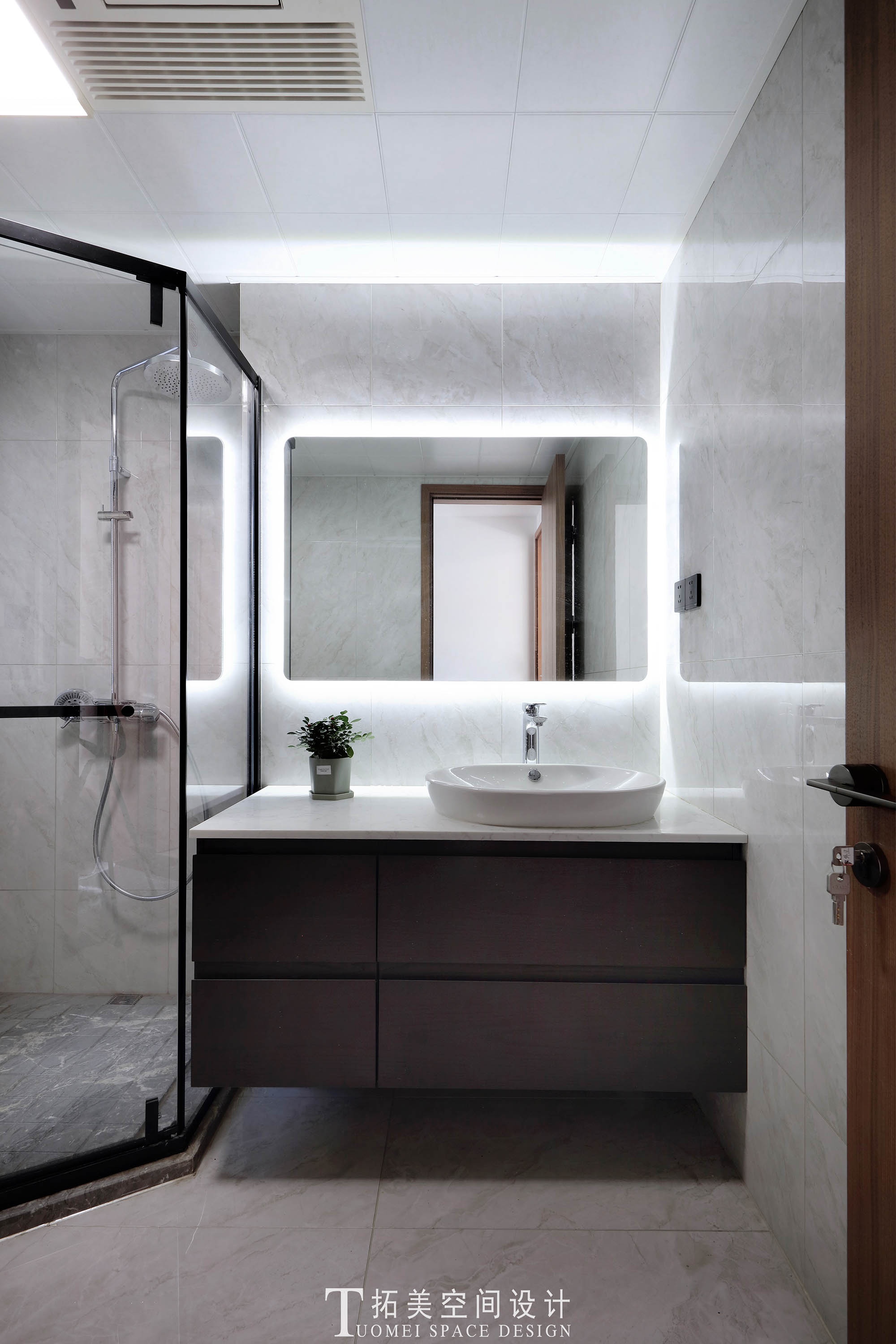 280㎡现代顶层复式丨中国丨拓美空间设计-33