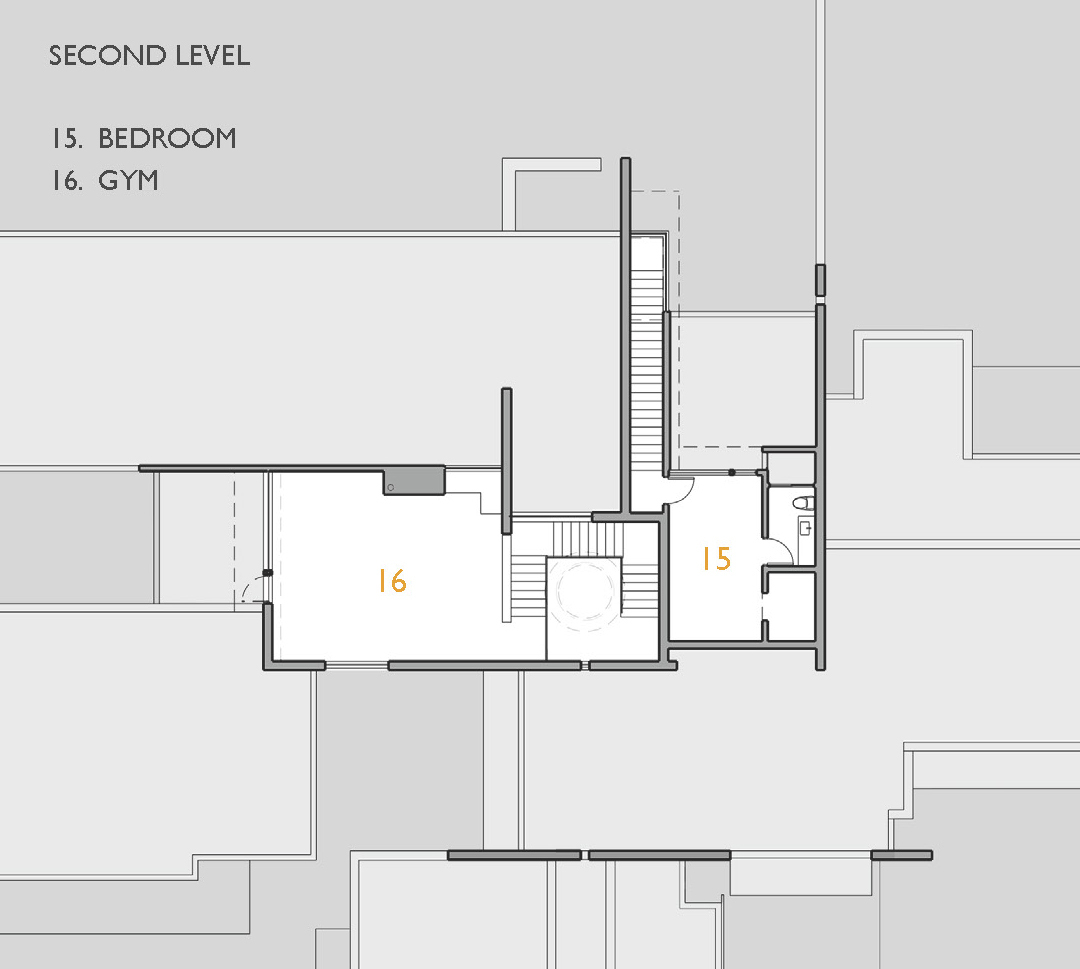 墨西哥山间混凝土住宅的透明与渗透-70