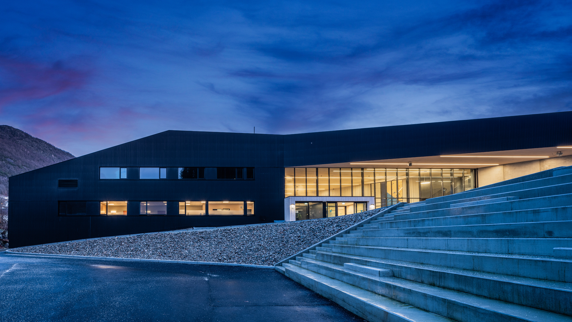 Bjerkreimshallen 多功能厅丨挪威丨Arkitektkontoret Vest AS-26