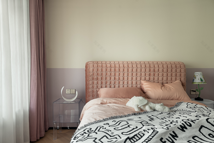 现代温馨家居,圆弧与暖色的完美融合丨YIM DESIGN-45