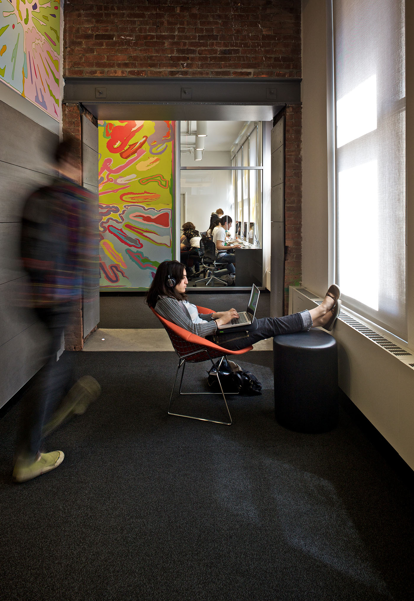 纽约大学政治经济系办公室设计-5