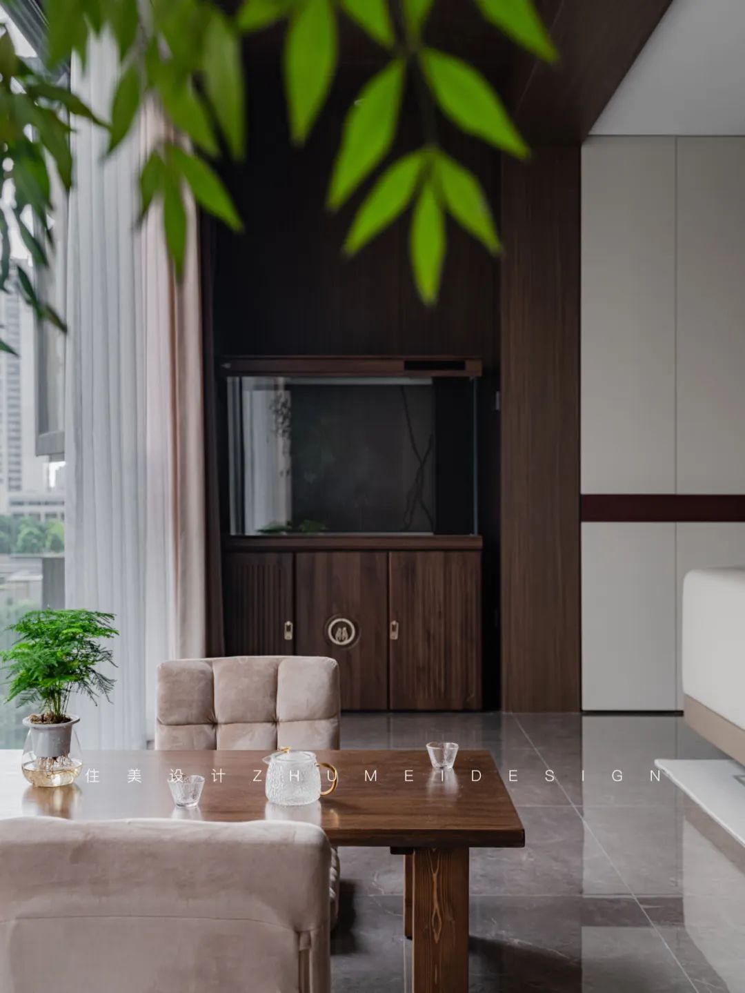 实景・灵韵东方丨住美设计-45