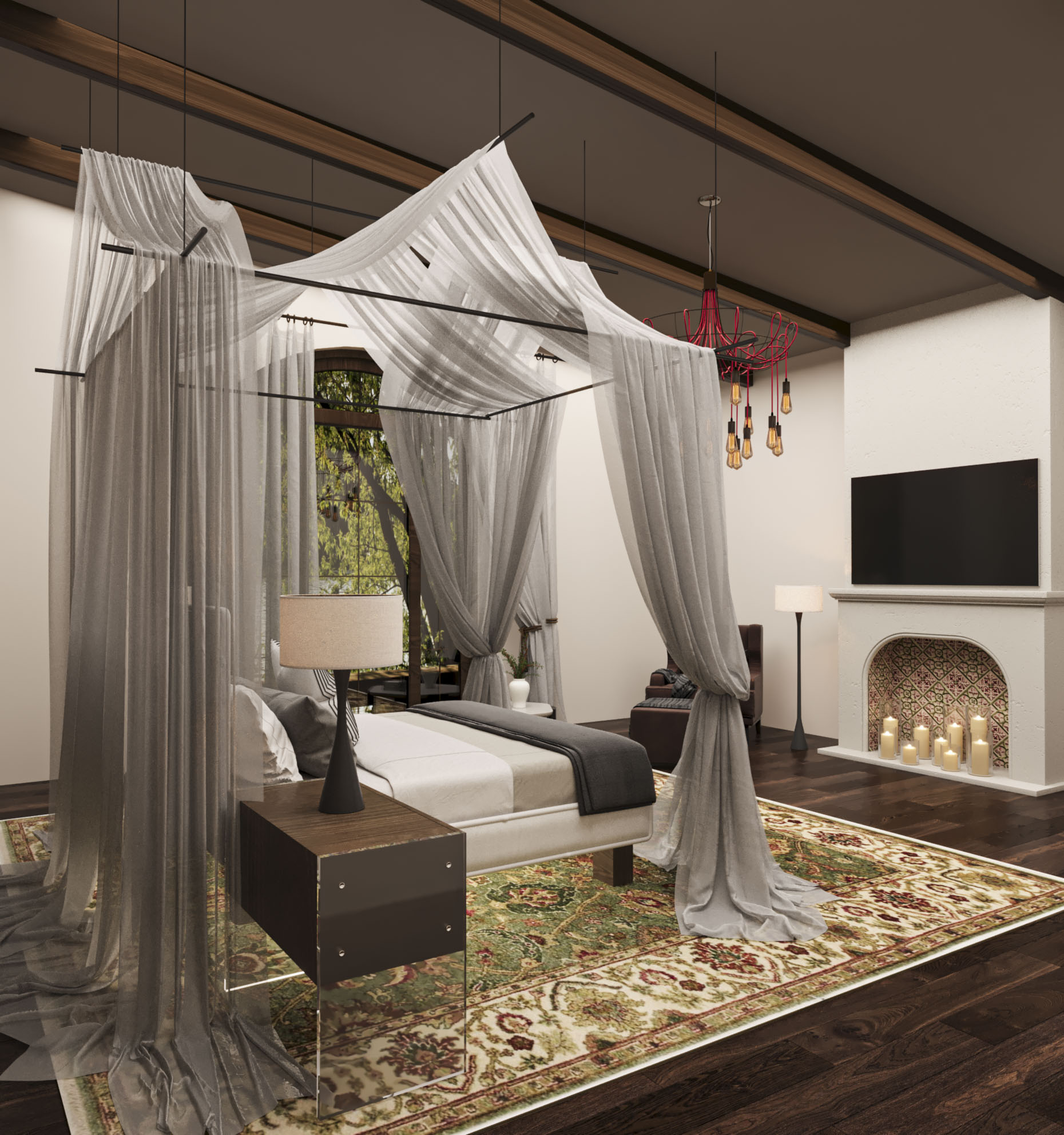 Hotel Cottage Bedroom Design-2