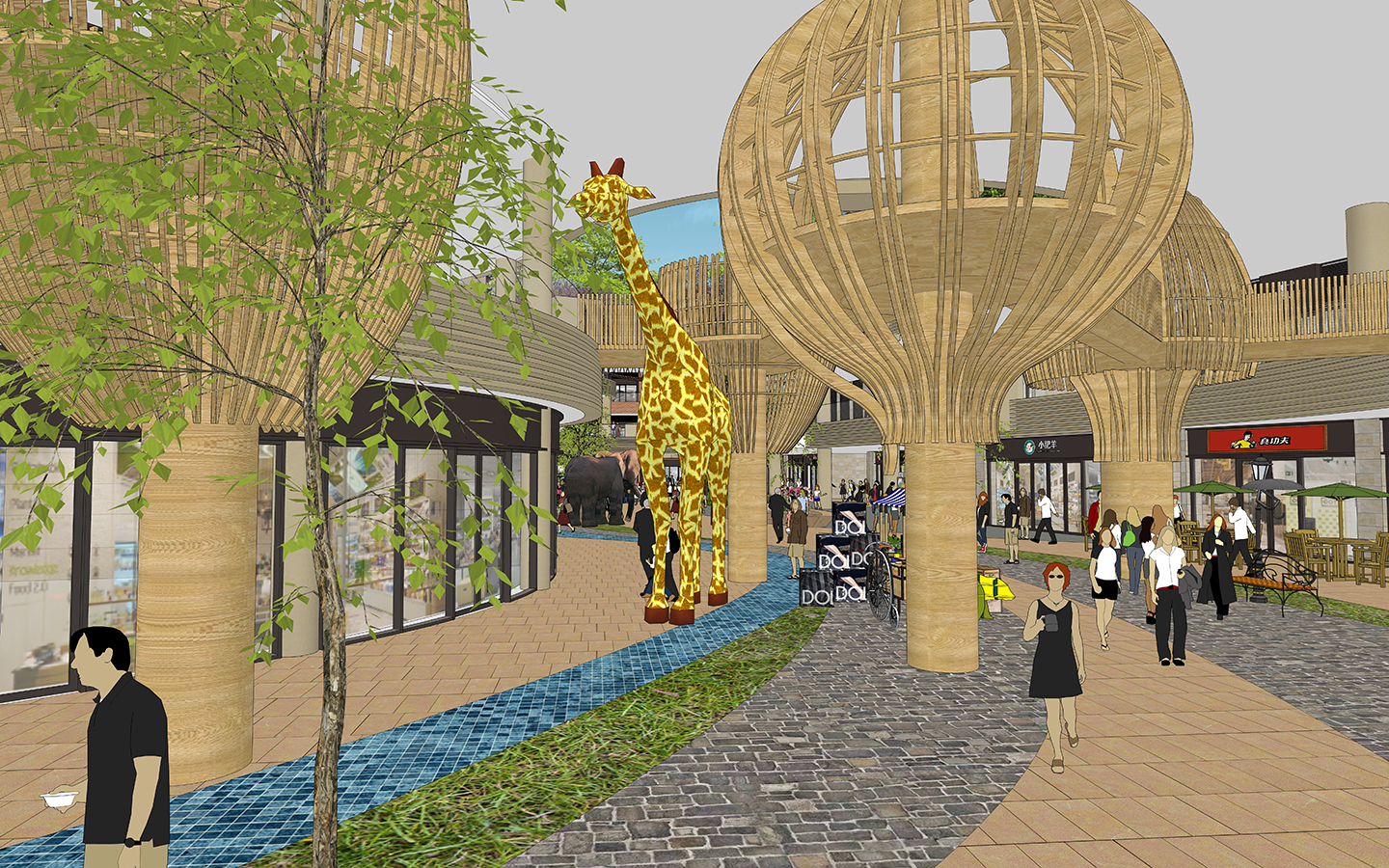 【购物中心设计】金园世纪城购物中心案例分享-11