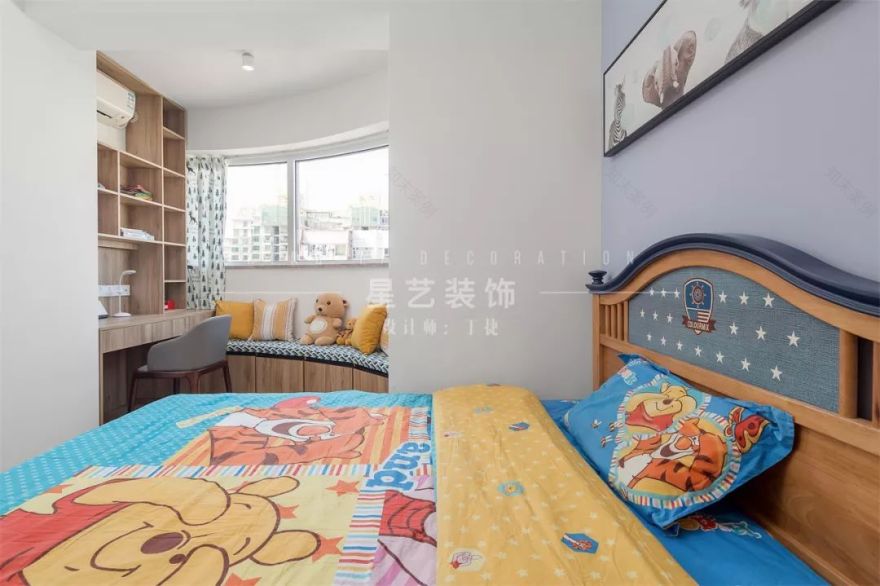 广州天河北·嘉怡苑现代简约家居设计-136