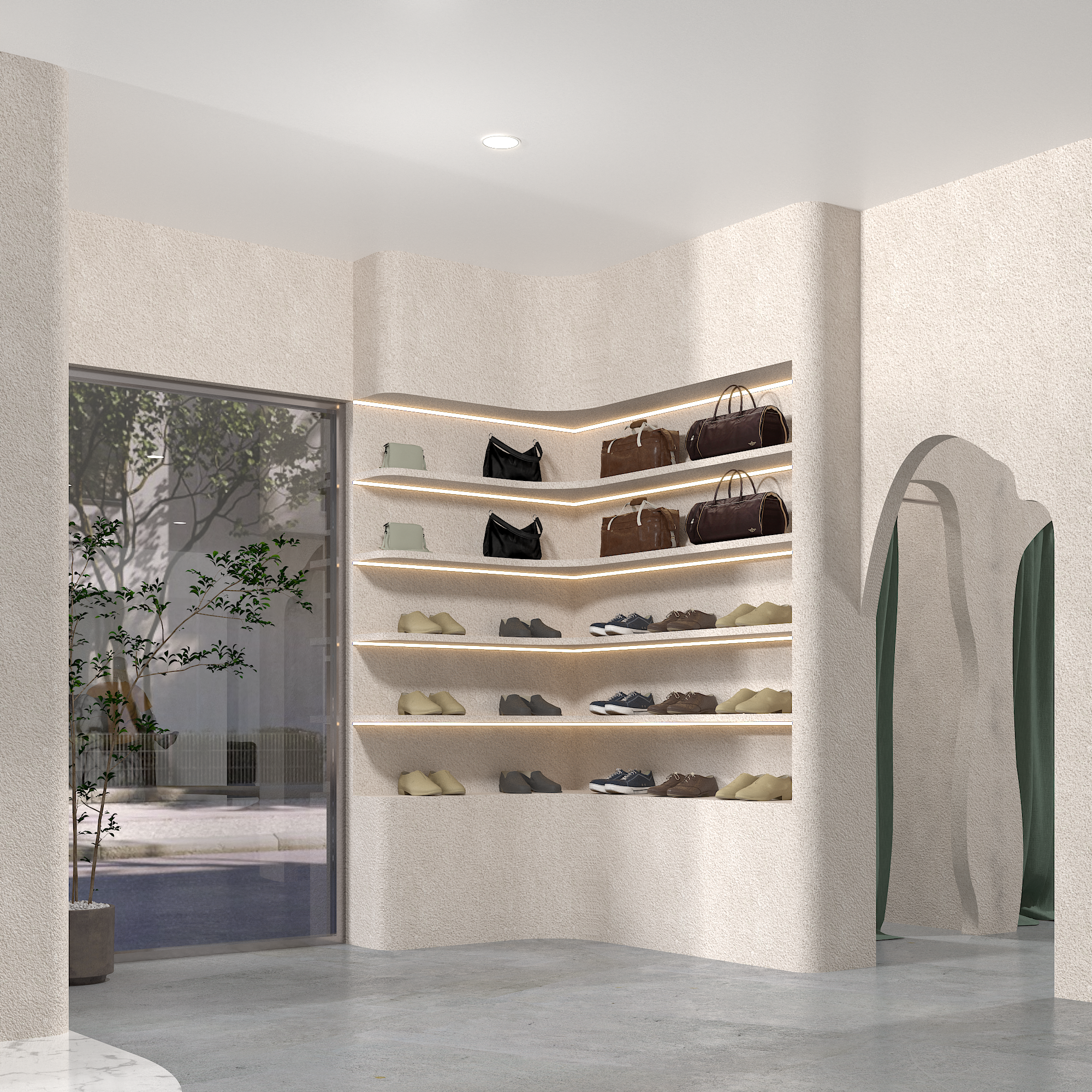 UNIQLO Interior Design Concept | RENDER PROJECT-2