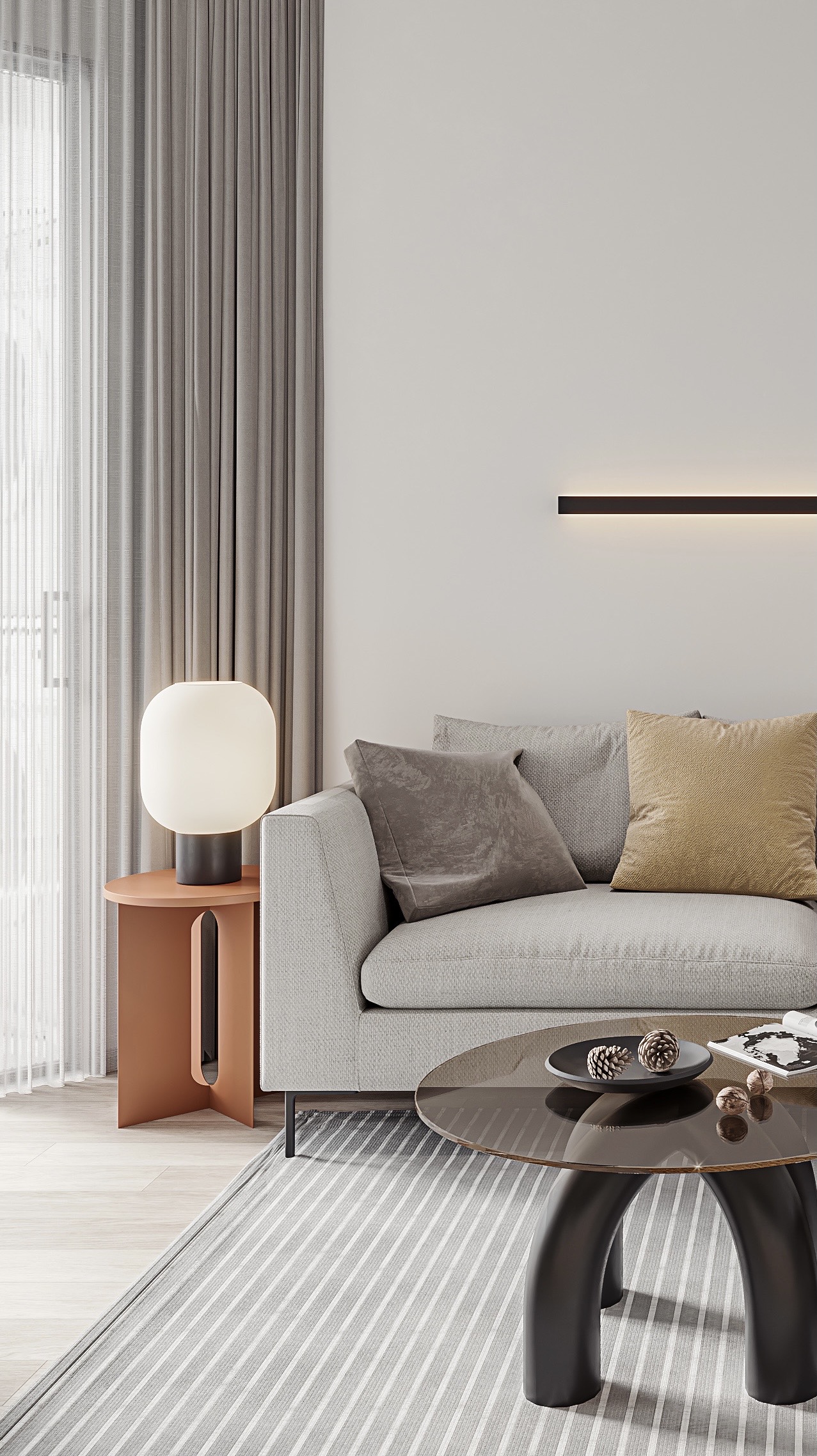 北欧风公寓设计丨白柚设计-5