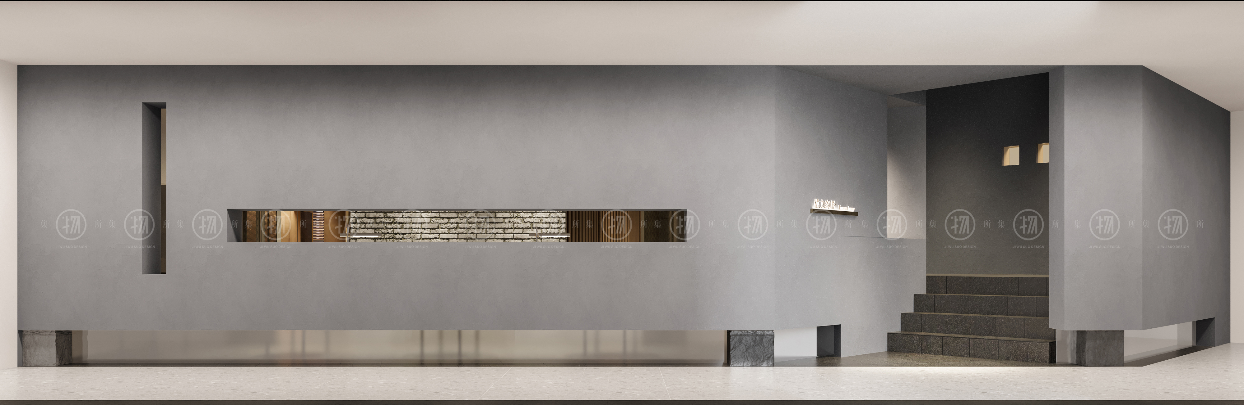 槿文家居展厅丨中国郑州丨集物所建筑设计-14