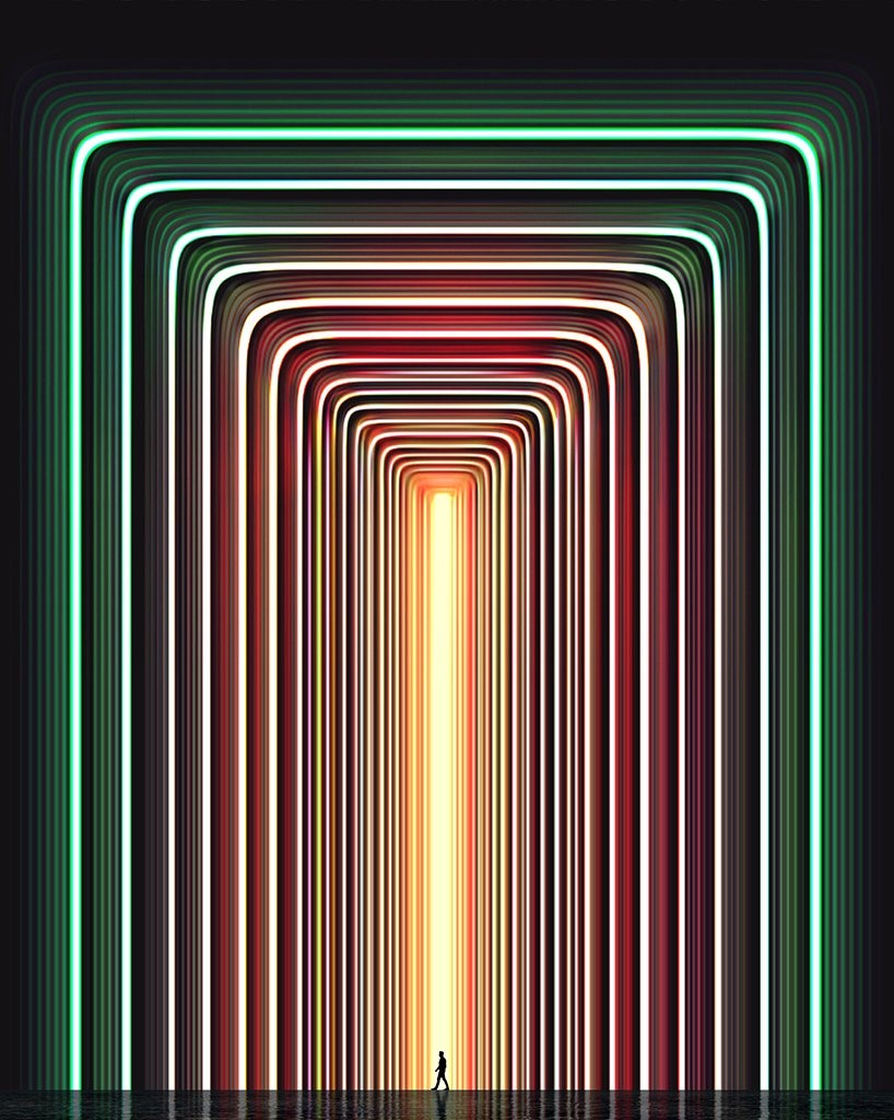 倫敦藝術家玩轉手機P圖軟體，將建築鏡頭轉化為抽象圖像！ - WEHOUSE-3