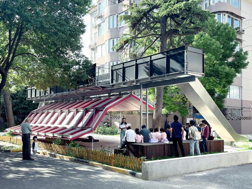 漂浮的坡屋顶,蝶·亭丨中国上海丨影造(上海)建筑设计事务所-7