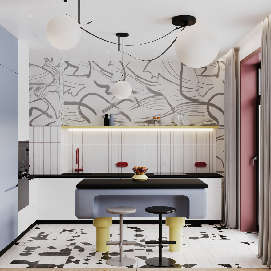 康定斯基风格设计项目丨Духова Станислава-5