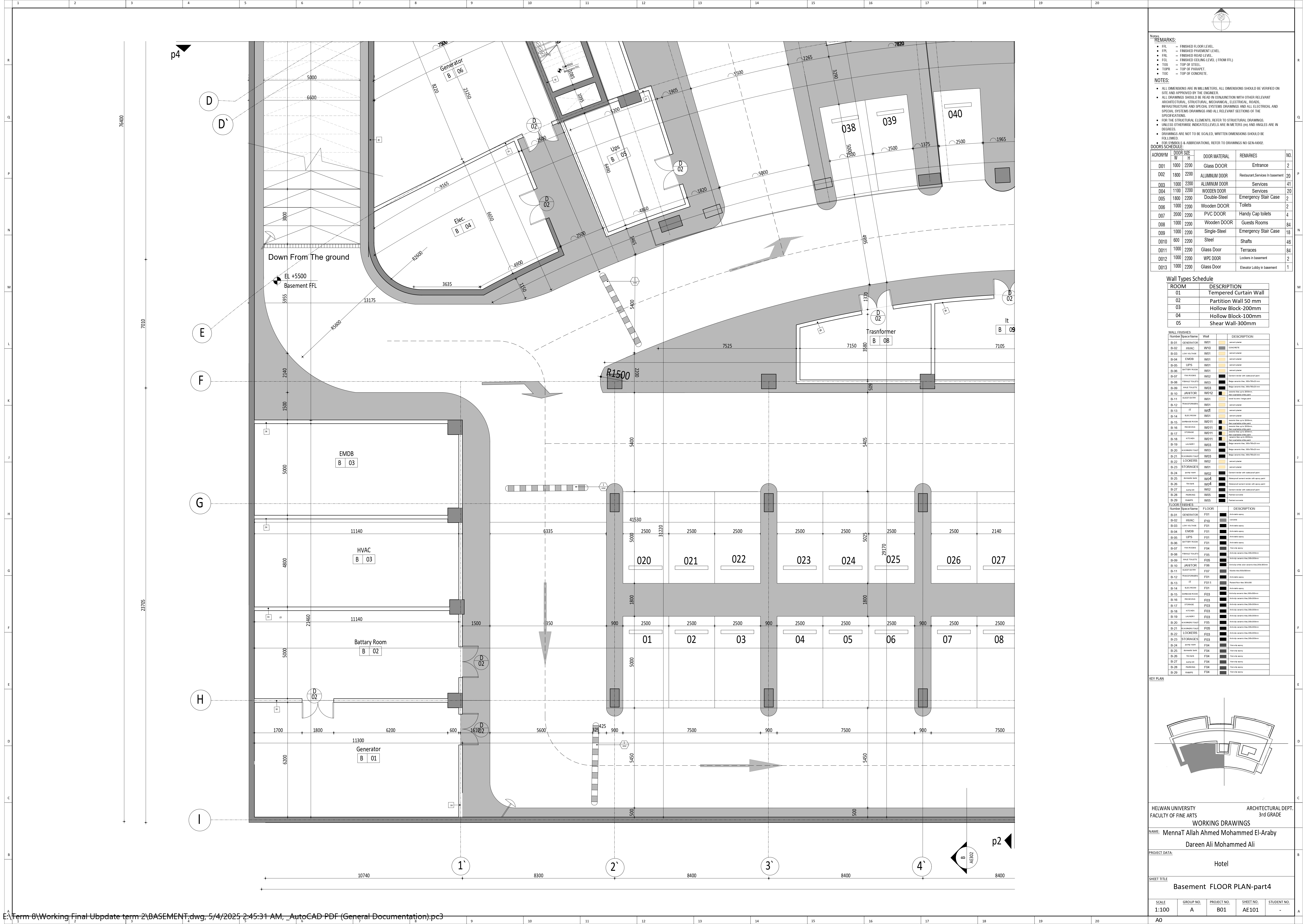 Working Drawing (Three Star Hotel)-18