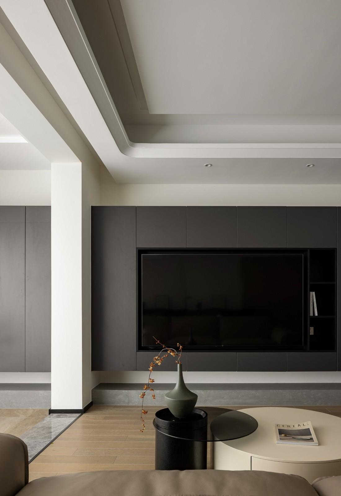 黑白灰邂逅原木色的家-24