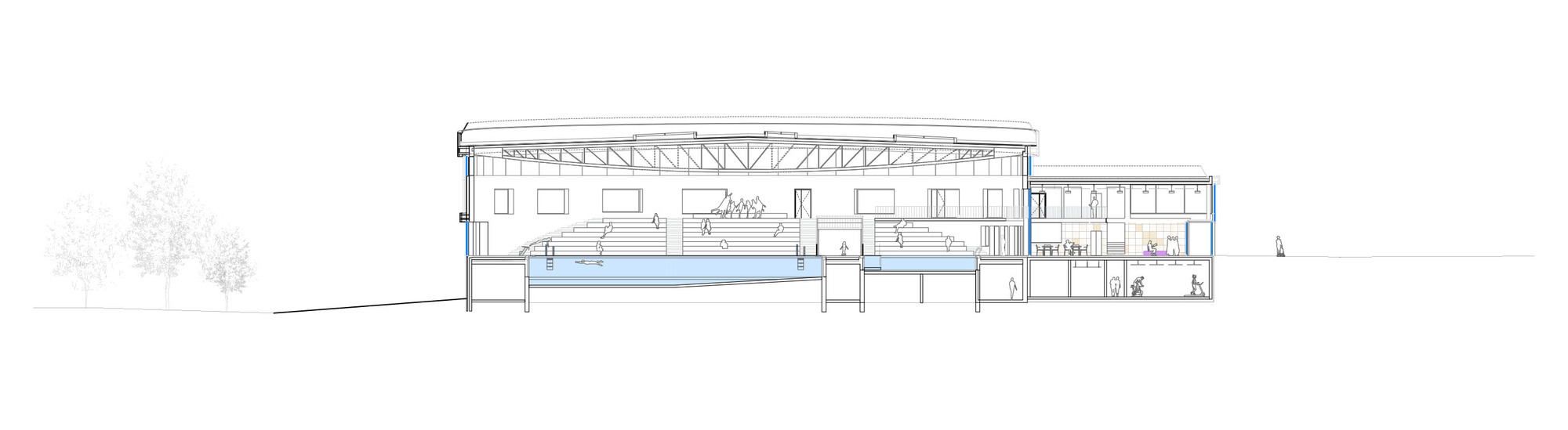 Balsaneo 水上运动中心丨法国丨Mikou Studio-51