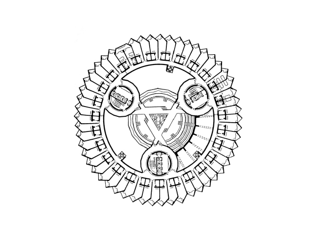 疗养院“友谊”（Пансионат «Дружба»）丨俄罗斯丨“疗养地项目”（«Курортпроект»）设计团队-63