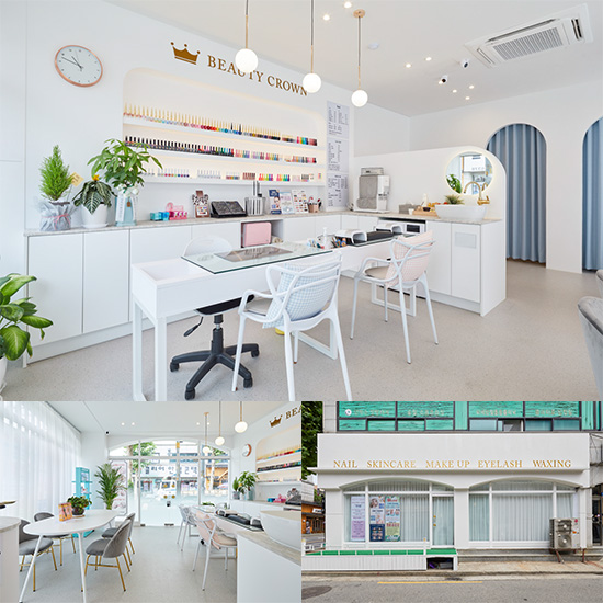 15 坪美妆店，现代白色调的精致空间-1