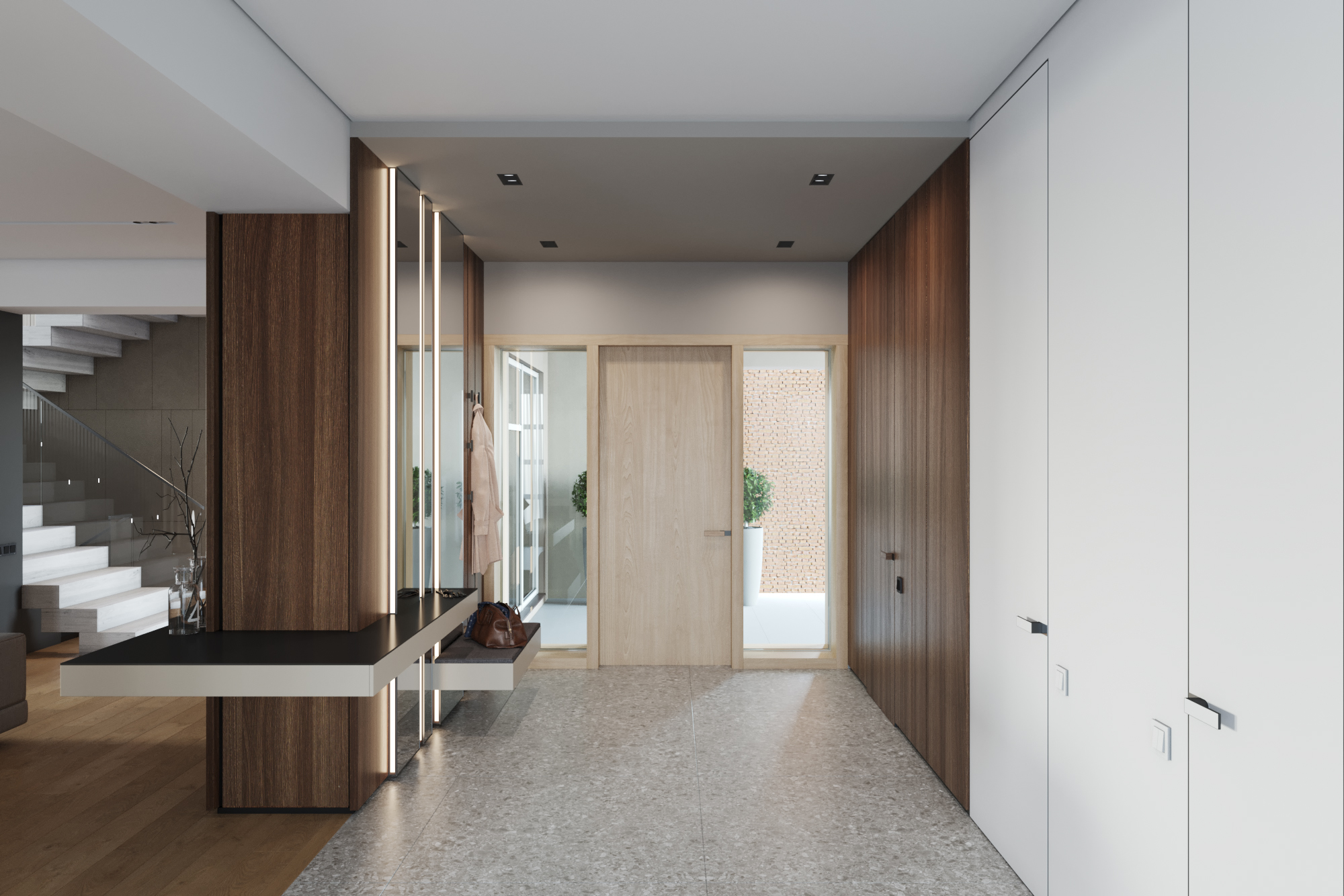 The interior of the house on the waterfront-12