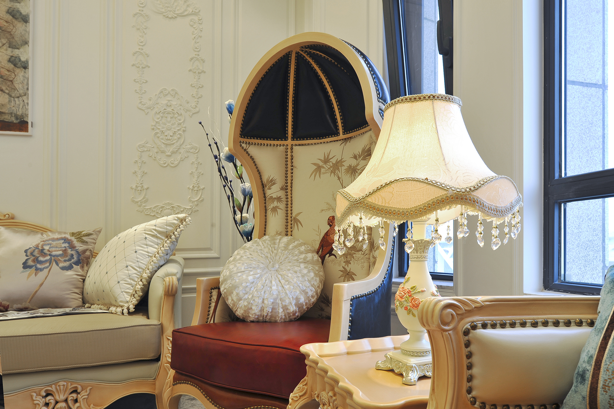 法式贵族风住宅的田园气息-14