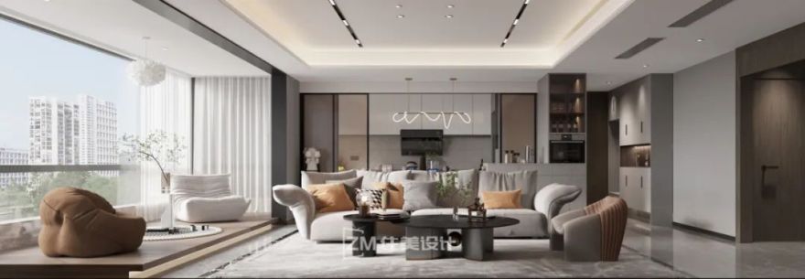 微醺 · 长沙梅溪湖金茂湾家居设计丨中国长沙丨住美设计-26