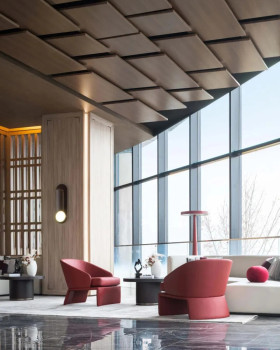 西安中梁鎏金云玺售楼处丨中国西安丨鲲誉设计 KUNYUDESIGN