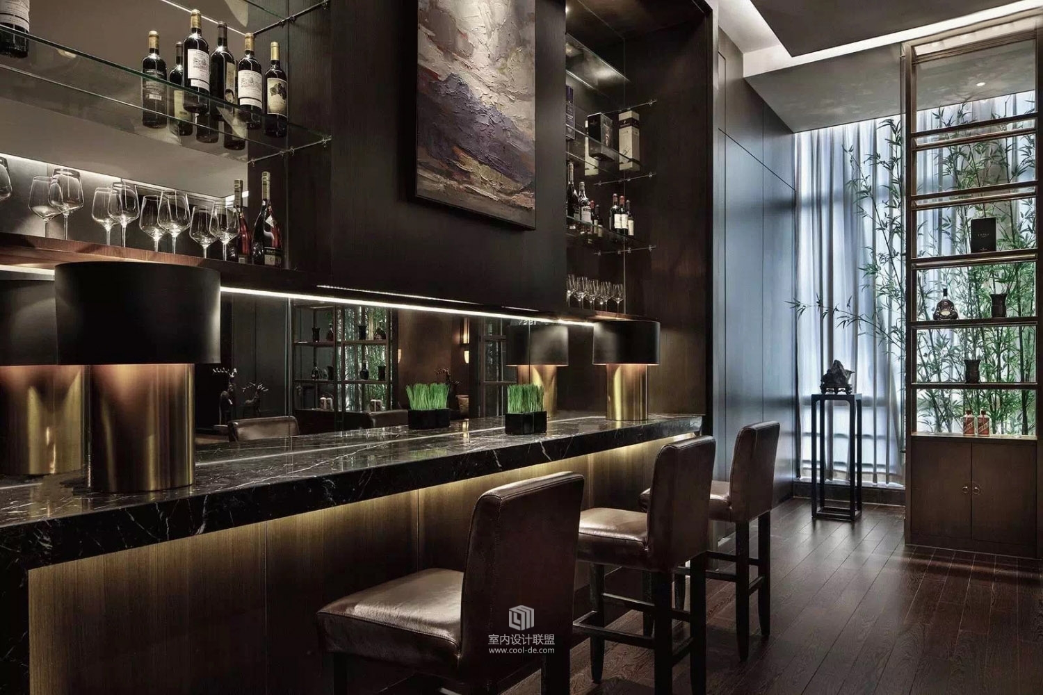 深圳海外装饰设计--健康“禅意”会所-48