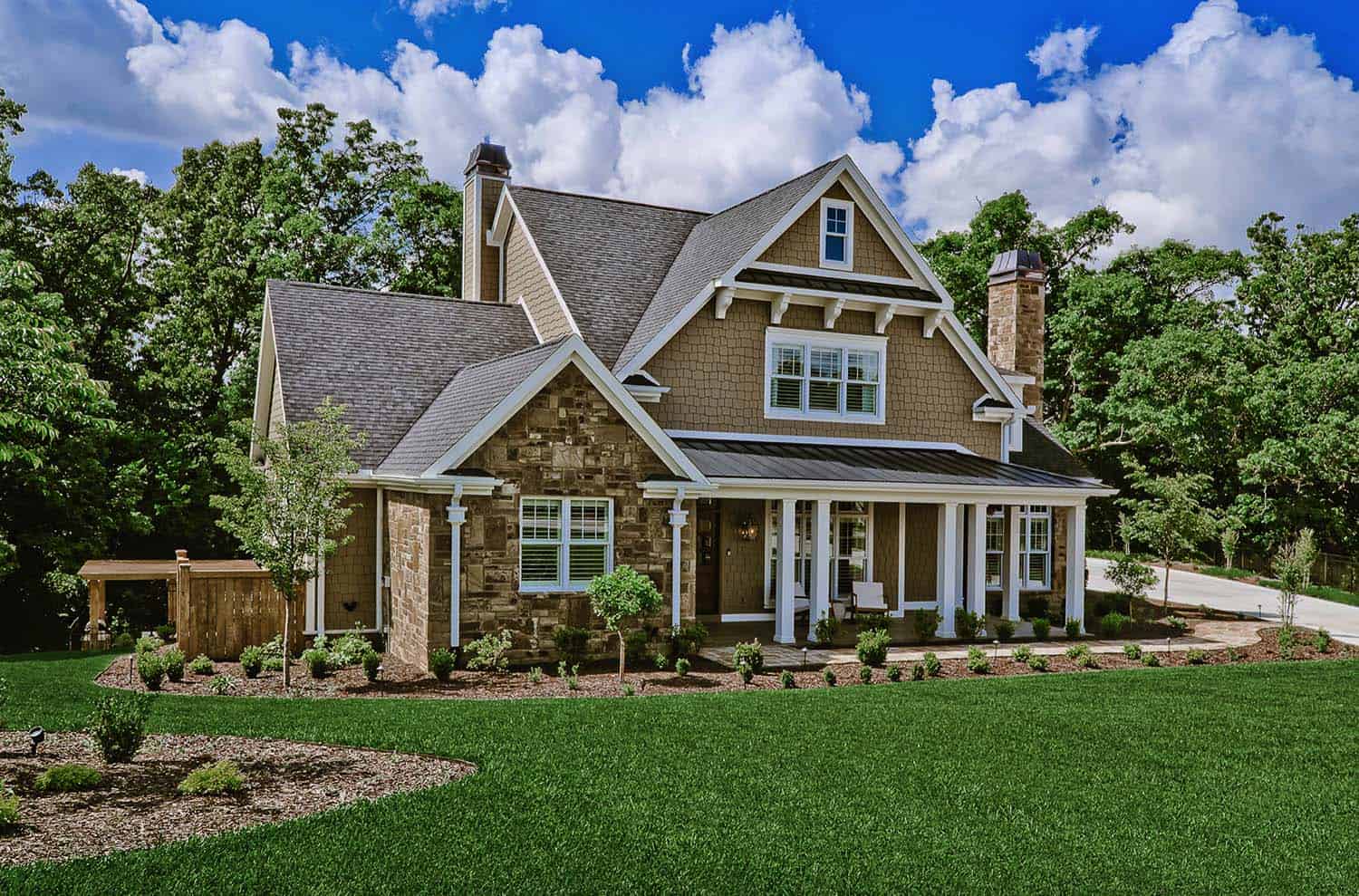 Welcoming craftsman style home with farmhouse touches in Arkansas-3