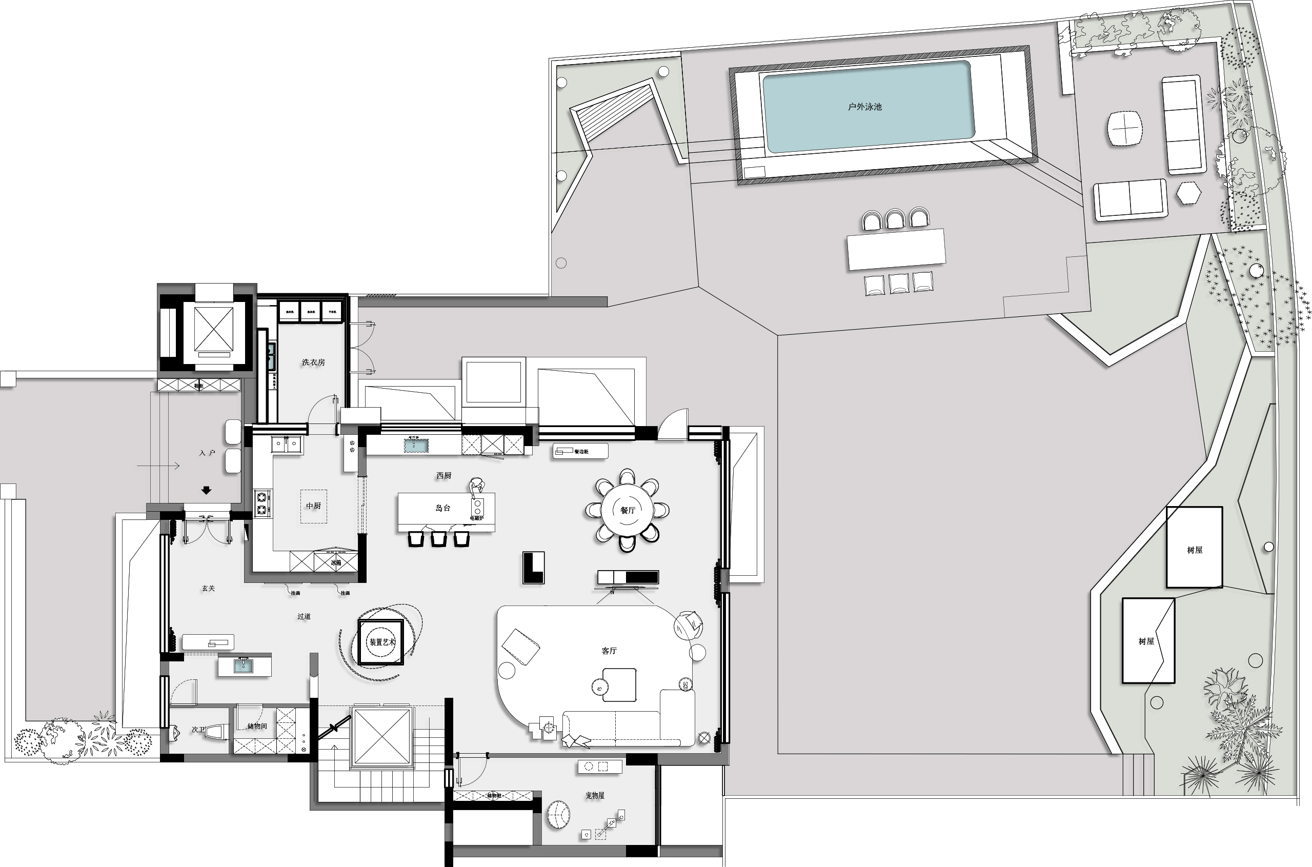 新作 · 余颢凌｜深圳700㎡ 半山观海别墅丨中国深圳丨STUDIO.Y室内设计事务所,四川尚舍家室内设计-210