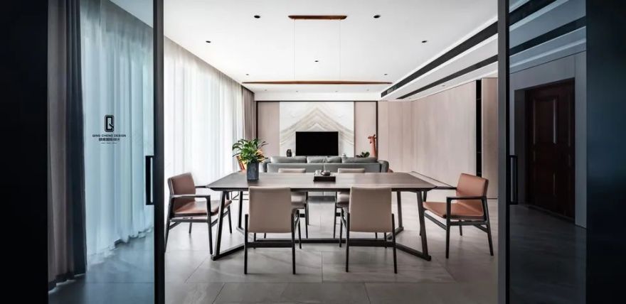 现代轻东方别墅雅居丨倾城国际设计-95