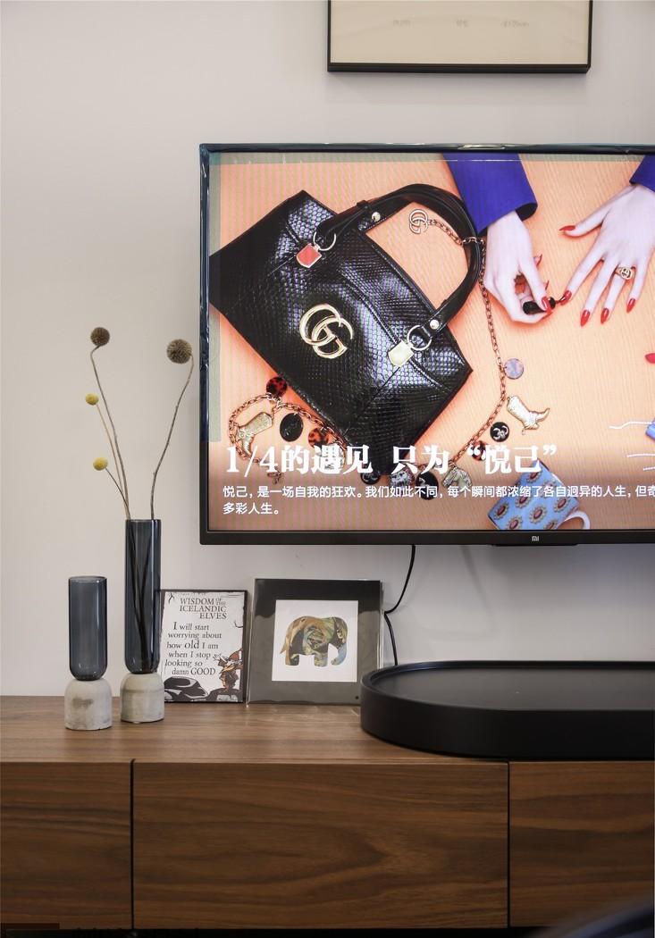 梵浠设计丨公寓丨温暖北欧风家居空间-18