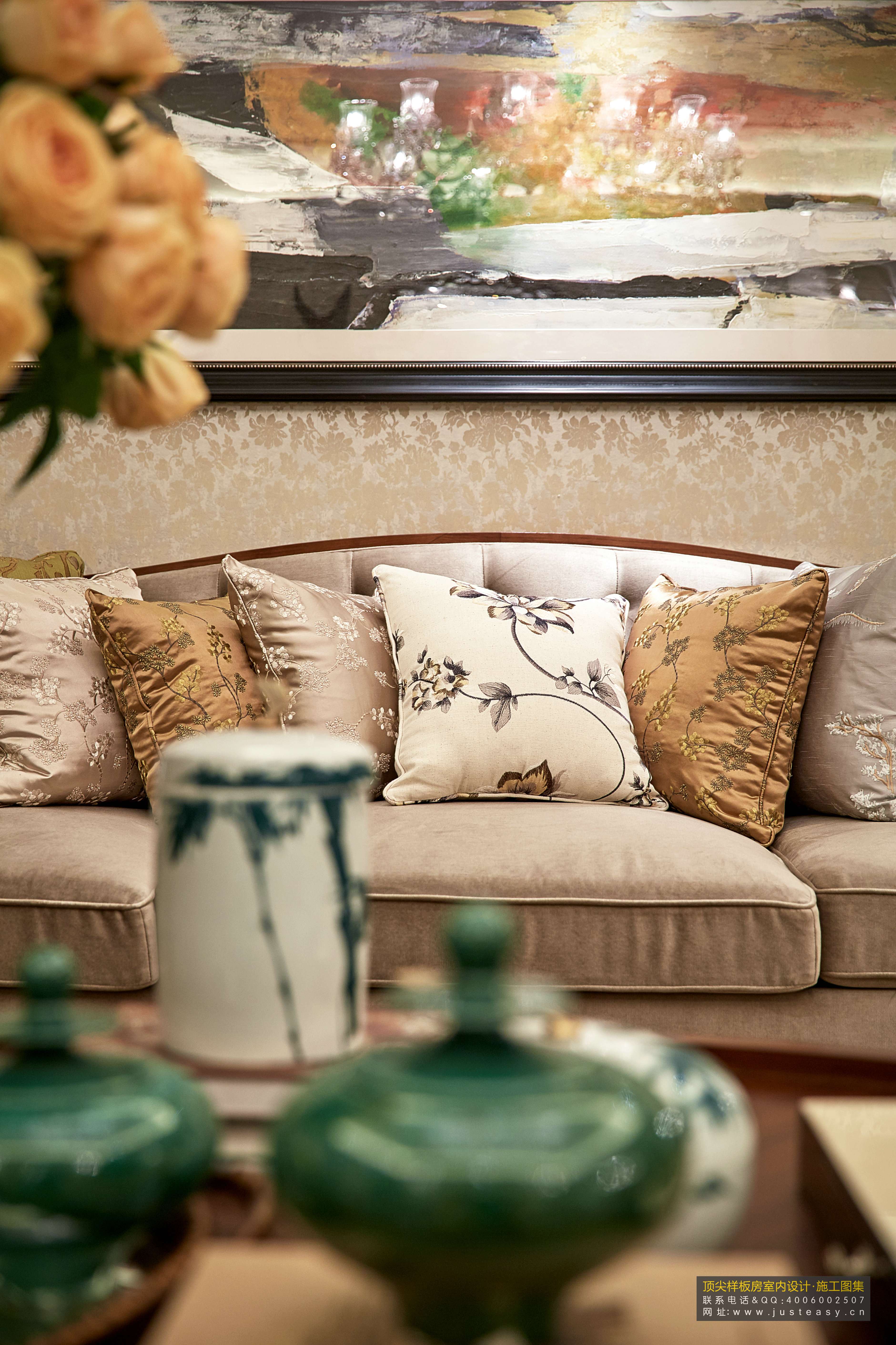 郑树芬 欧式重构品质生活  中航城翡翠湾样板房-13