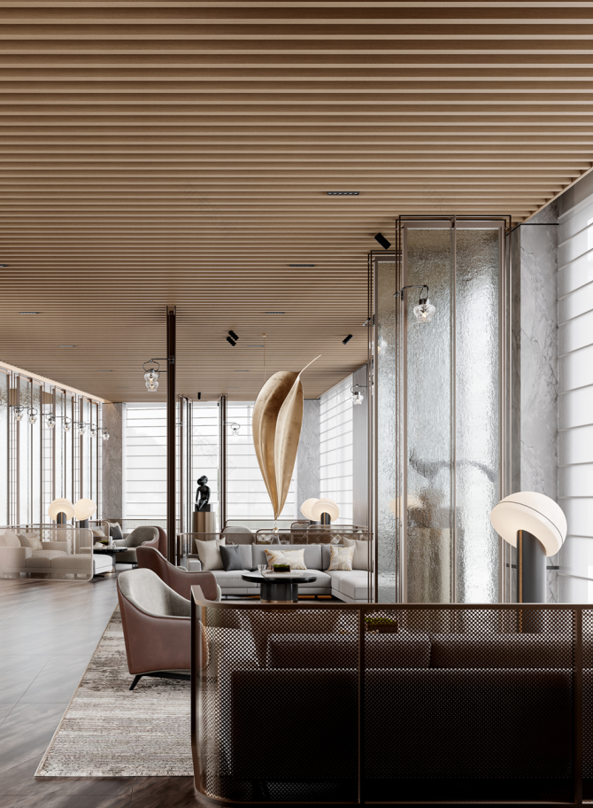 新作|戴勇设计:深圳星悦云邸等营销中心及公区设计案例-55