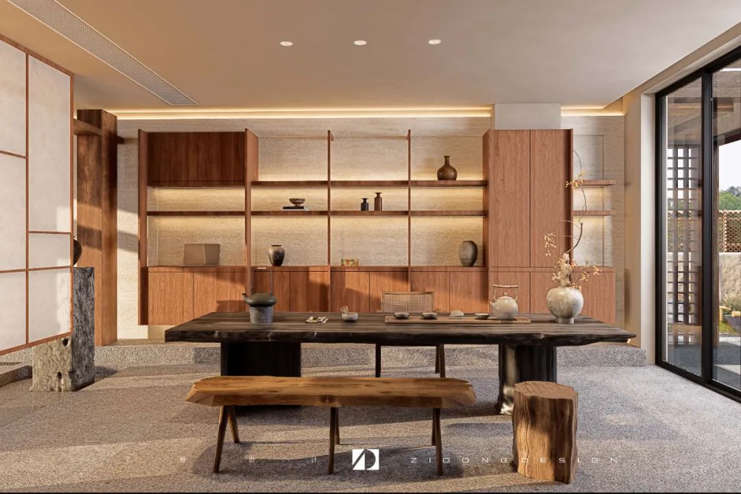 民宿项目:在原木与光影间寻“闲”意丨中国舟山丨子東设计事务所-31