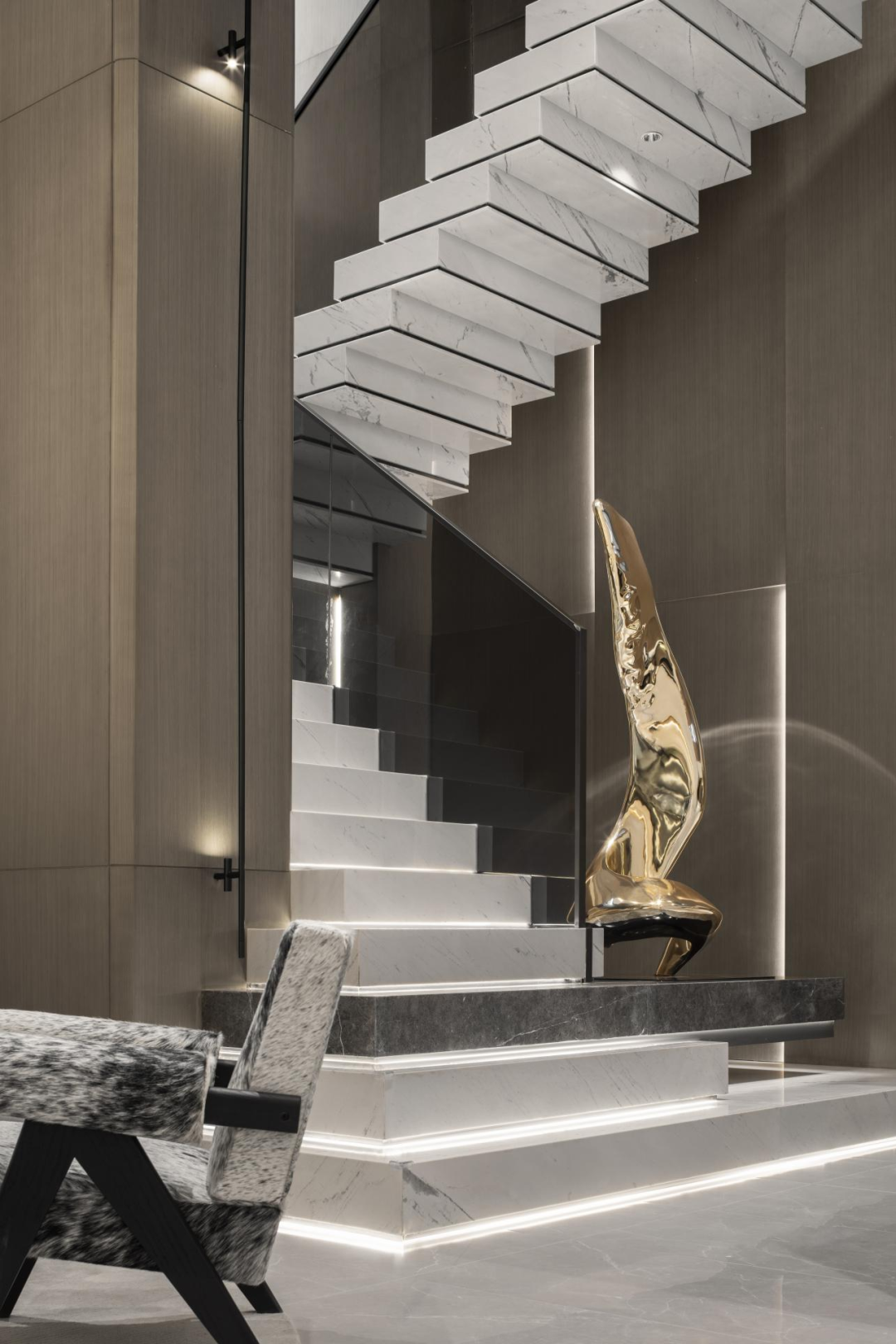 归本真的温暖木色别墅设计-33