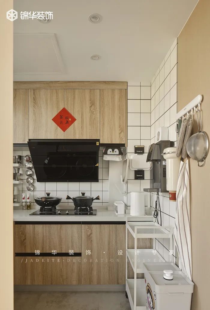 现代原木风家居设计丨锦华装饰-36