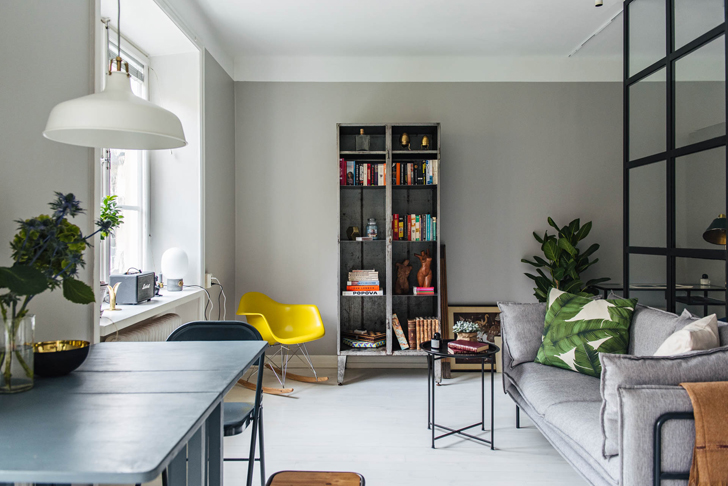 斯德哥尔摩 38 平米智能玻璃墙公寓 | 小空间大魅力-11