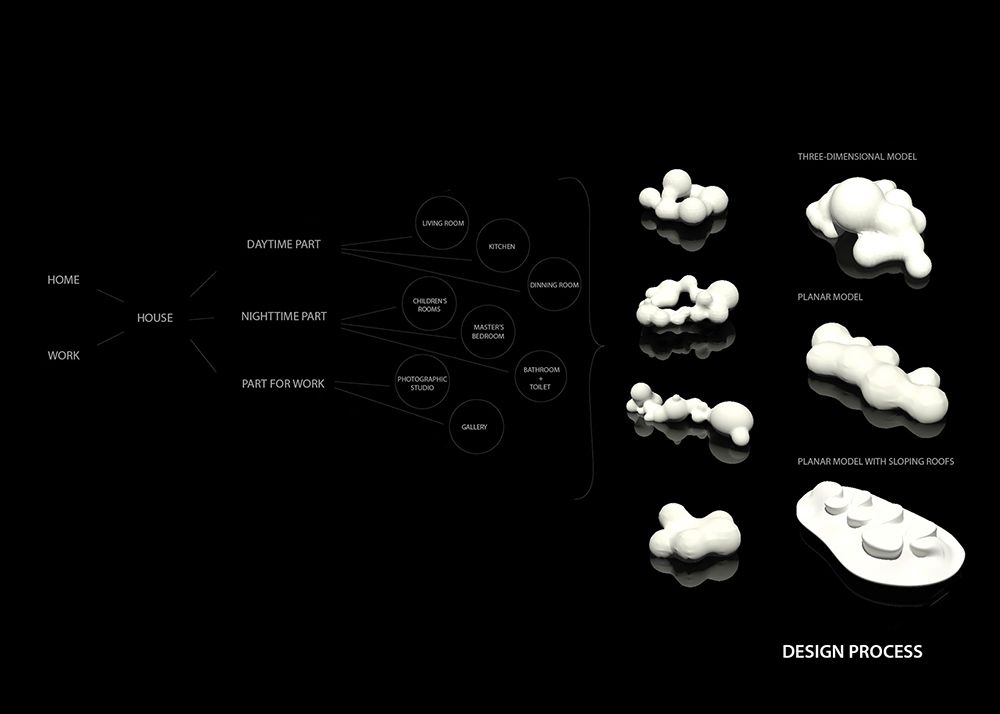 带摄影工作室和画廊的家庭住宅项目-11