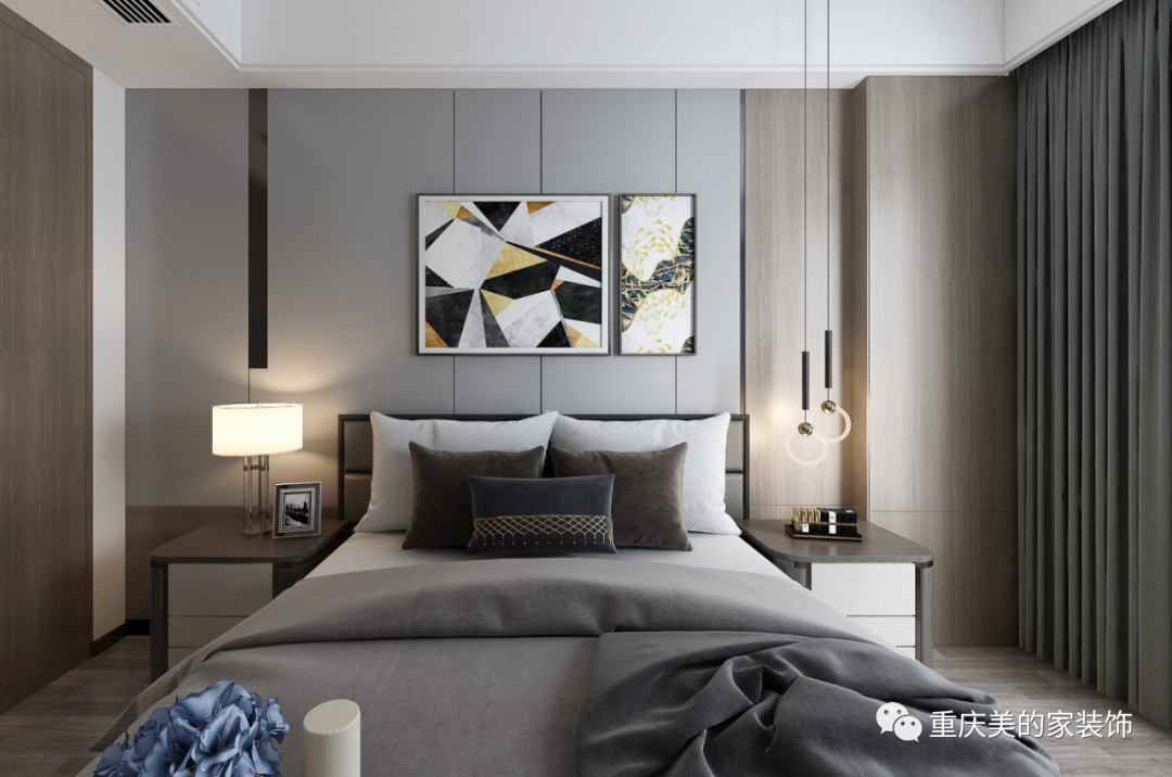 现代摩登家居,演绎高级灰与爱马仕橙的时尚碰撞-52