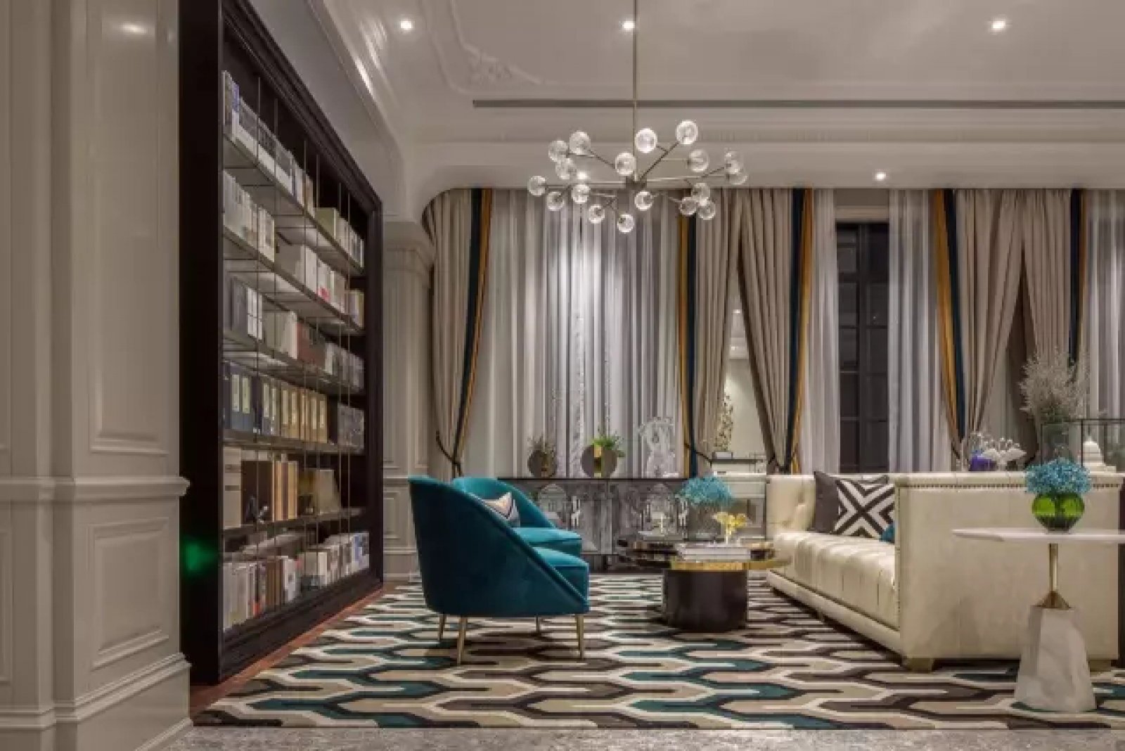 郑开橄榄城茉莉公馆销售中心  派尚设计-36