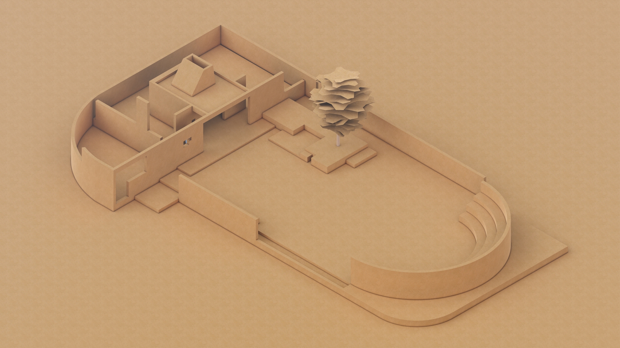 活动中心建筑丨印度丨Karan Darda Architects-41