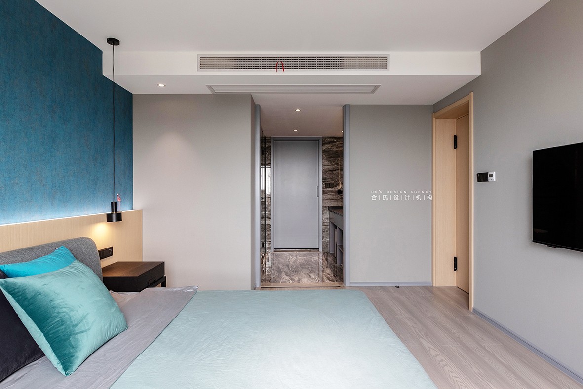 现代风格湖州诺德上湖城 125㎡家居设计，打造宽敞舒适空间-20