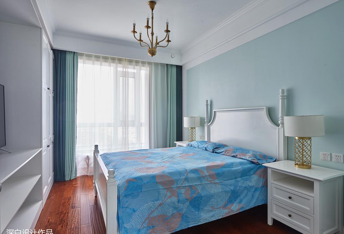 平层丨【深白设计 】美国蝶梦-5