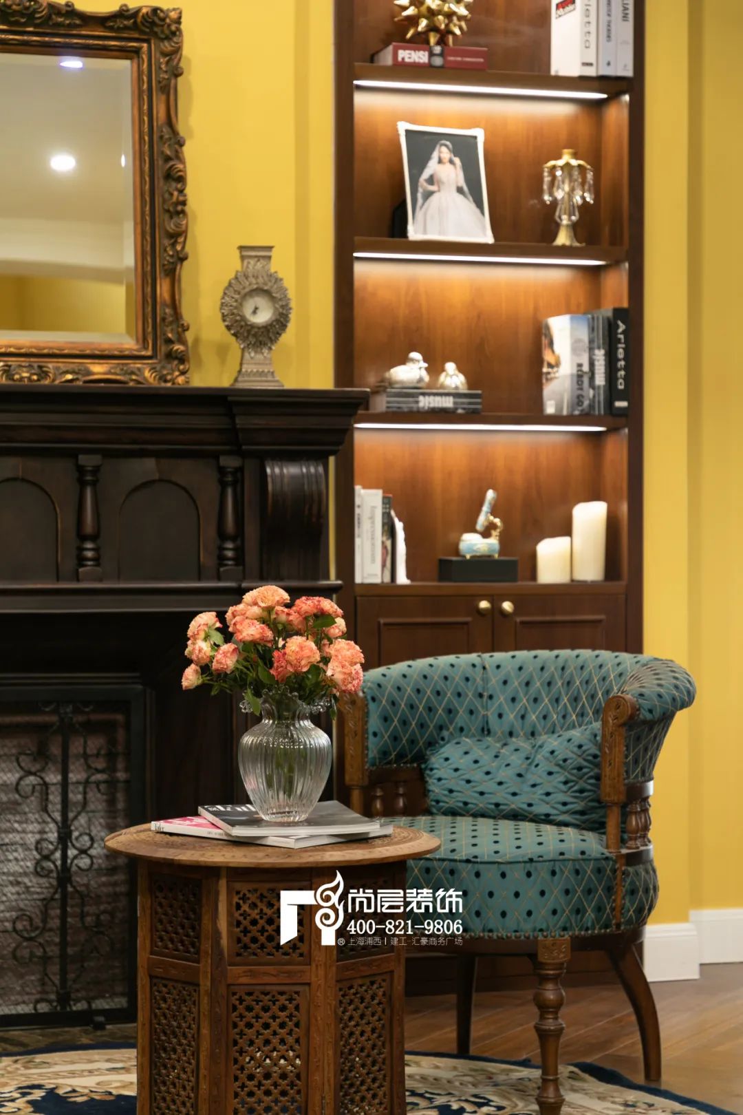 龙柏山庄  ▏500㎡混搭  ▏魅力繁花——优雅复古-49