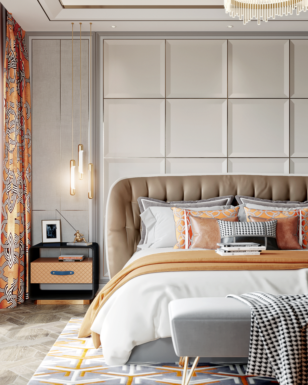 北欧轻奢风，打造简约舒适空间-9