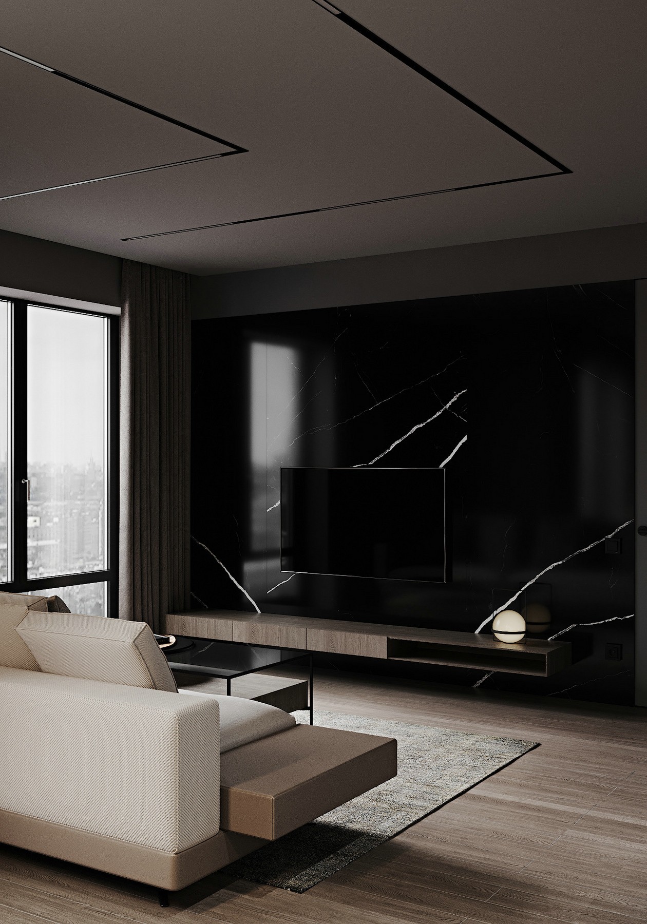 60㎡小空间公寓设计-4