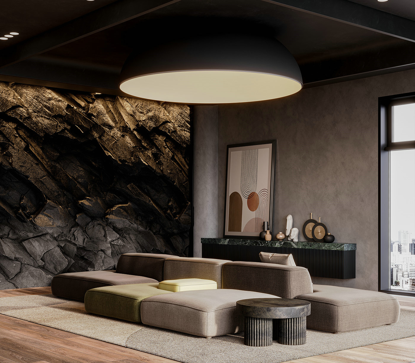 暖色系空间设计 温馨极了！-2