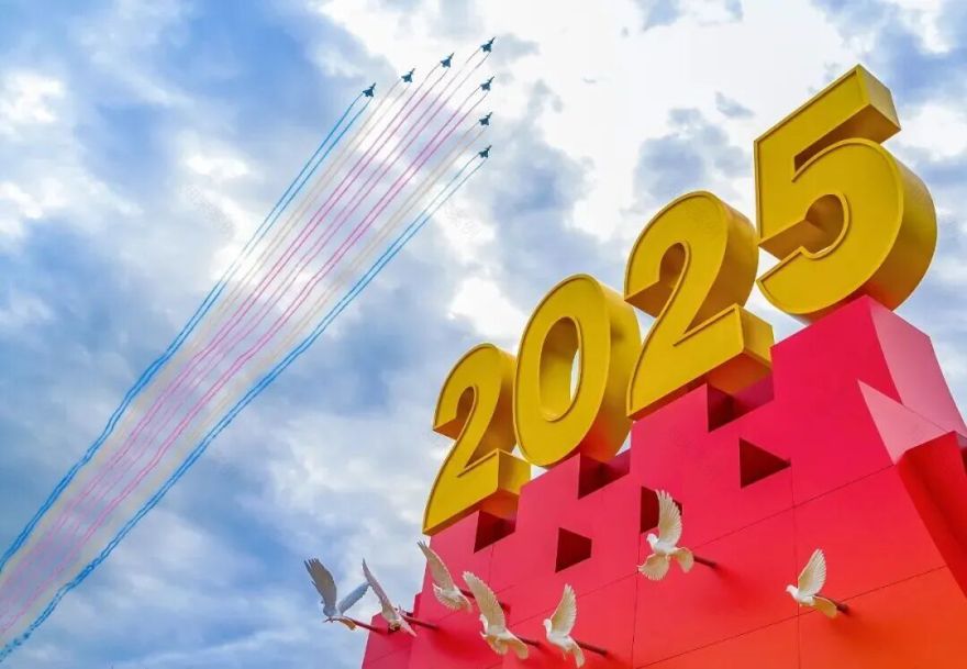 看!天安门广场年号台这样建成、花卉景观这样布置-12