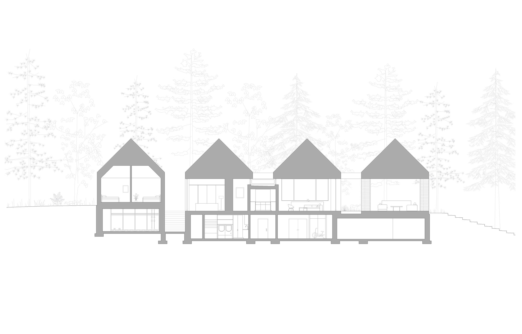 乡村自建房丨加拿大魁北克丨Atelier Échelle-28